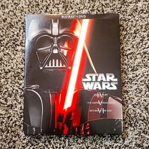 Star Wars DVD & BluRay Trilogy